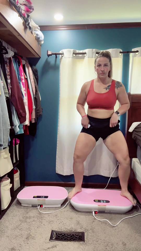 Merach High-Power Vibration Plate — viral clip by @