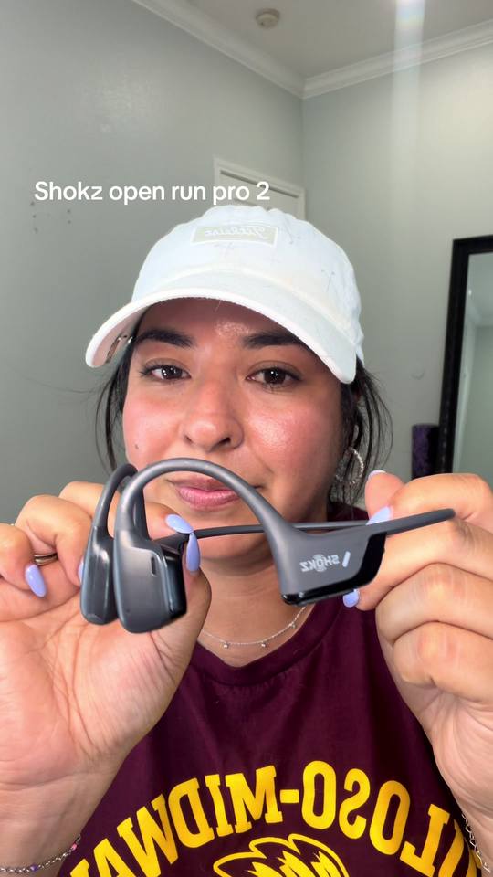 SHOKZ OpenRun Pro Open-Ear — viral clip by @